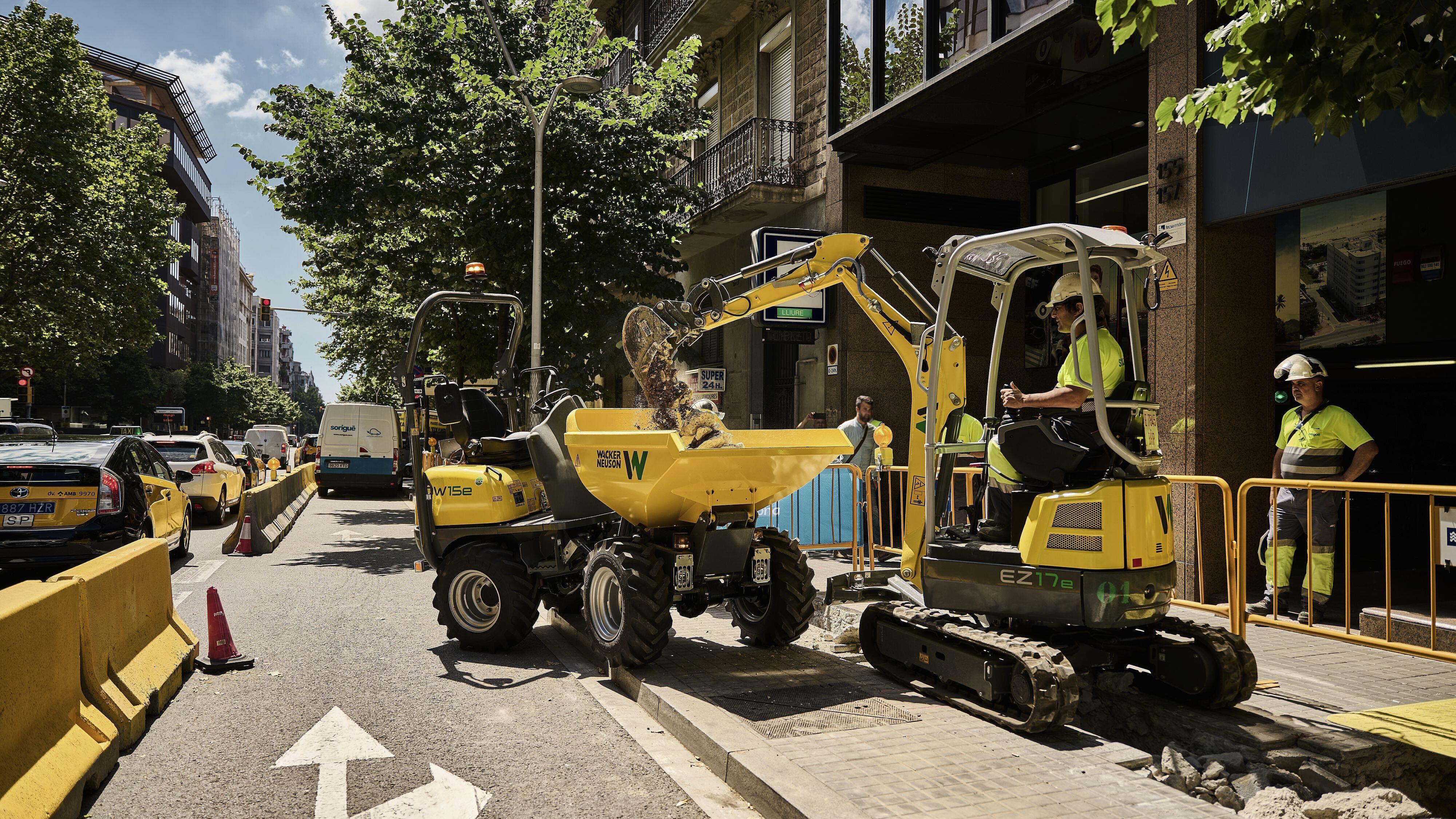 DW15e & EZ17e in action