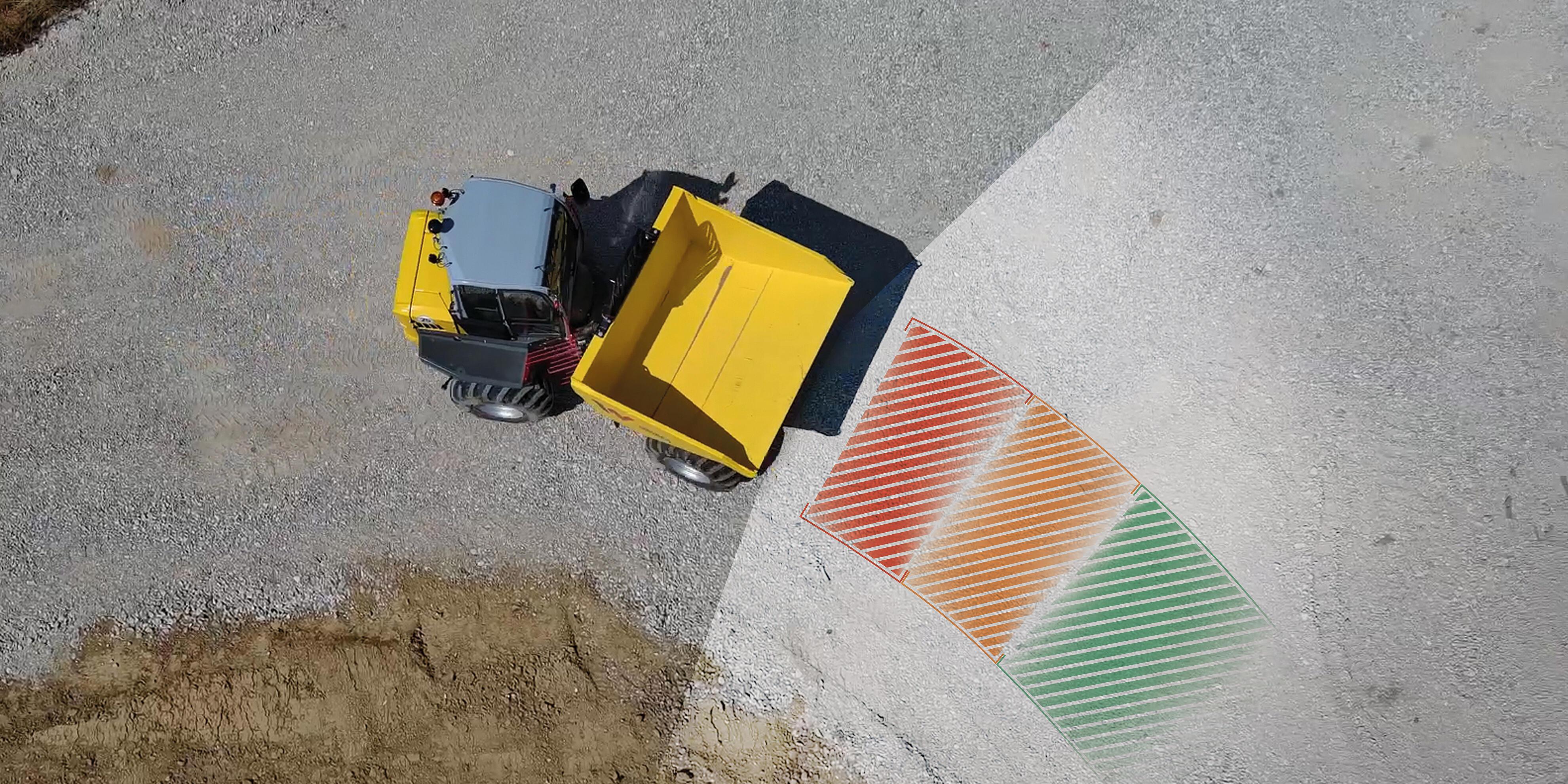 graphic presentation of Object detection for dumpers