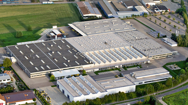 Stabilimento produttivo Wacker Neuson a Reichertshofen.