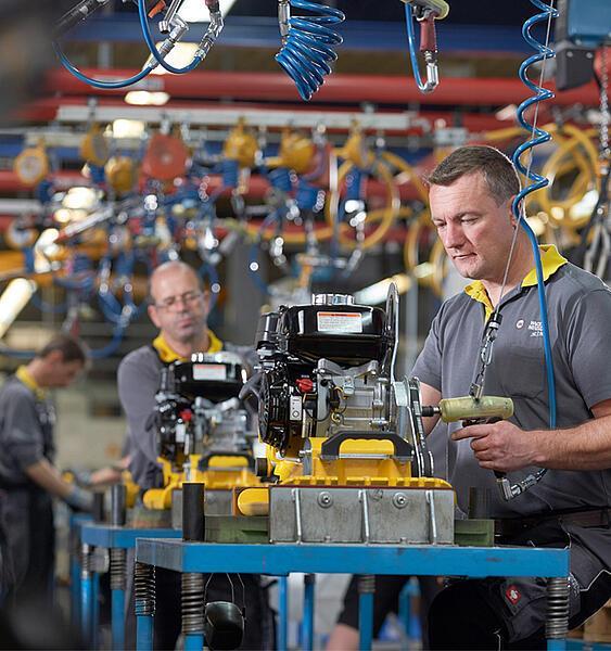 Capannone di produzione Wacker Neuson a Reichertshofen, Germania